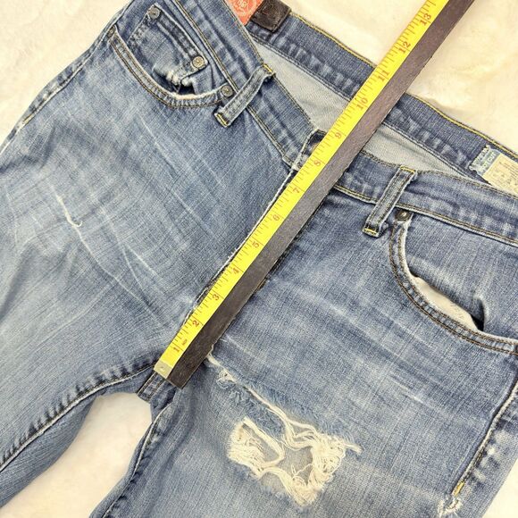 Gap 1969 Jeans Women Size 31/12L (34x33.5) Light Wash Denim Perfect Boot Stretch - Picture 6 of 16